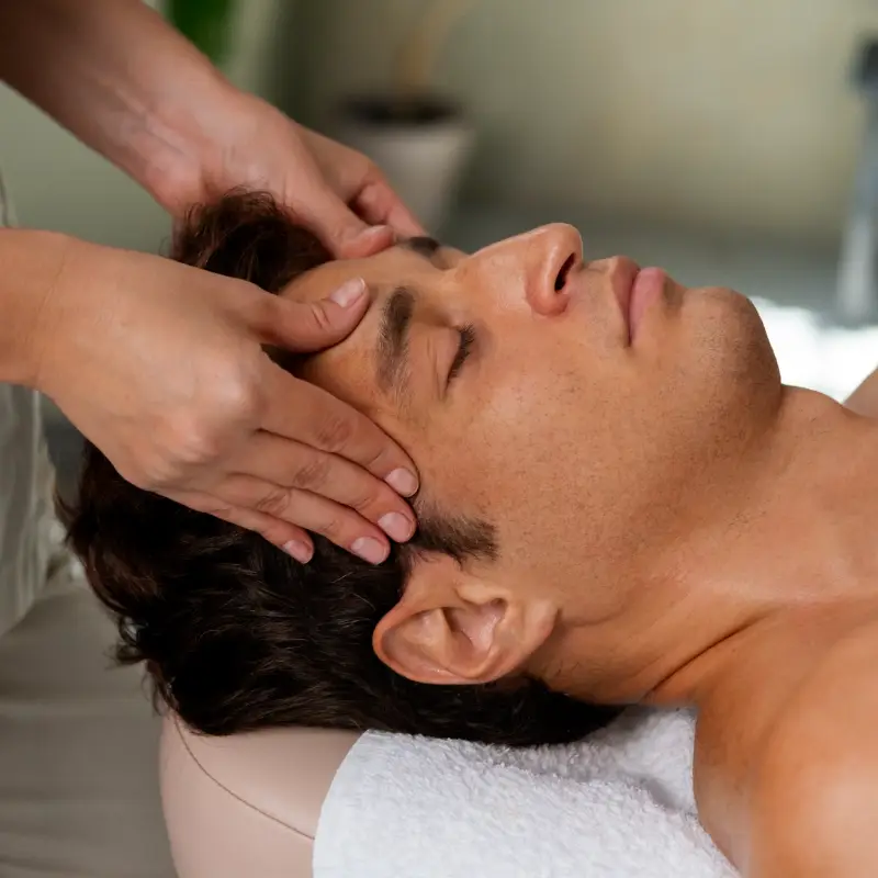 Head-Massage Sound Bath